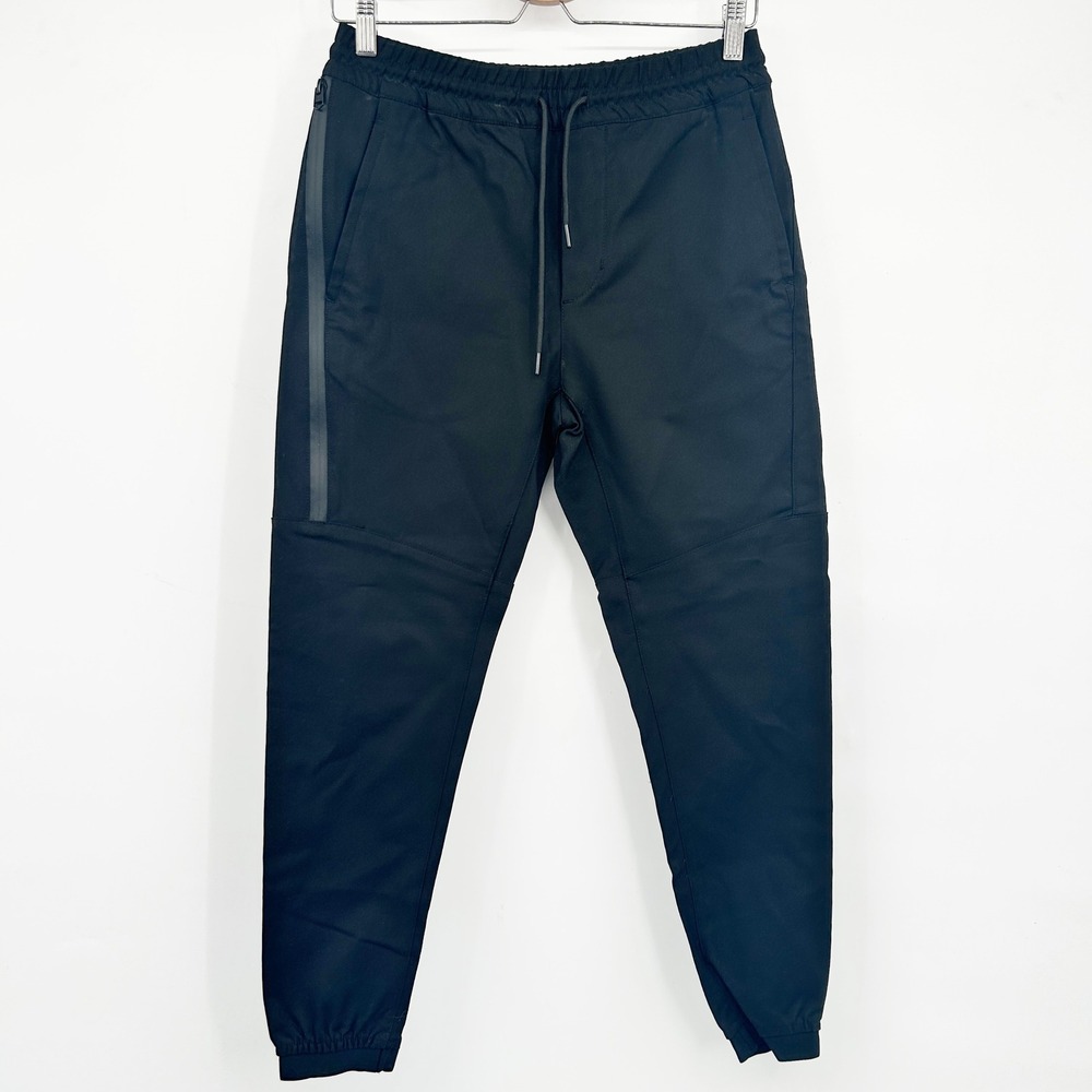 NWT Zara Womens Black‎ Techwear Outdoor Gorpcore Tapered Jogger Pants Size M